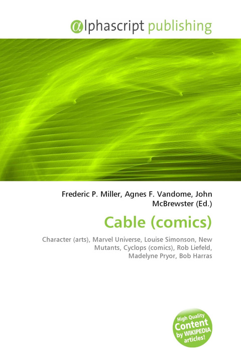 Kniha Cable (comics) Agnes F. Vandome