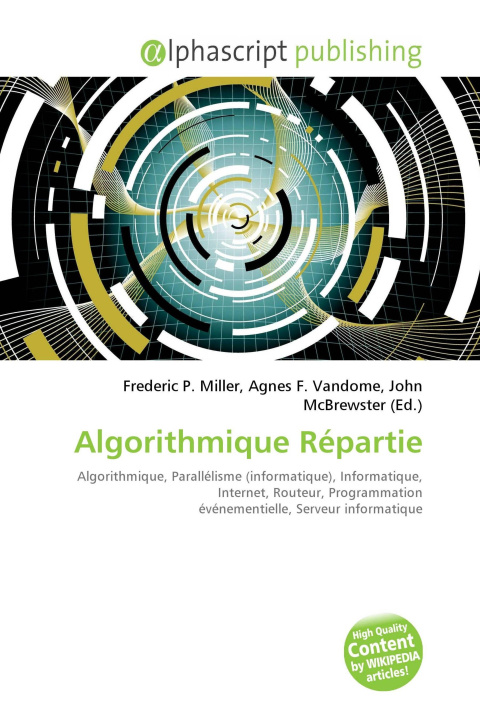 Knjiga Algorithmique Répartie Agnes F. Vandome