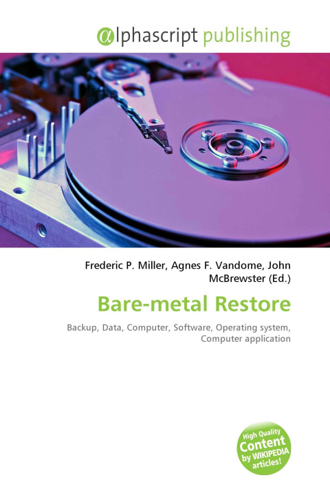 Kniha Bare-metal Restore Agnes F. Vandome