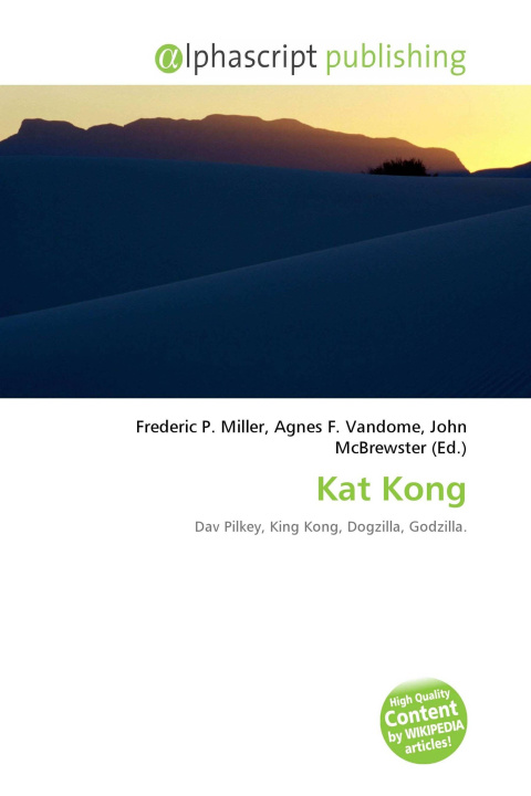 Kniha Kat Kong Agnes F. Vandome