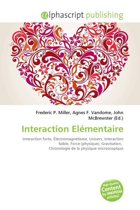 Kniha Interaction Elémentaire Agnes F. Vandome