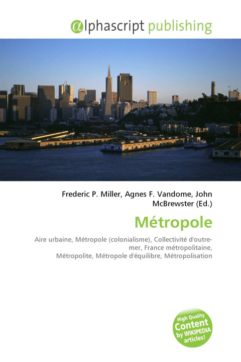 Book Métropole Agnes F. Vandome
