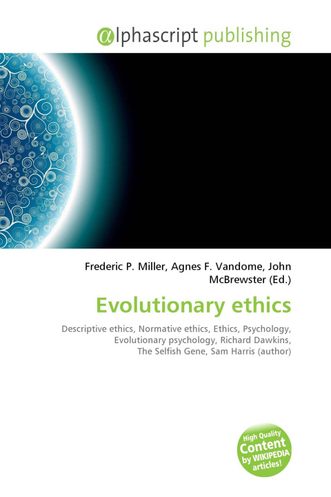 Kniha Evolutionary ethics Agnes F. Vandome