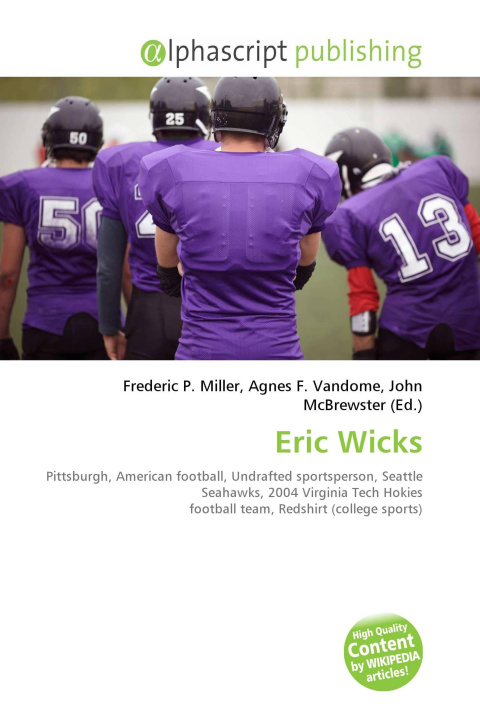 Kniha Eric Wicks Agnes F. Vandome