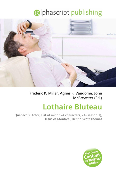 Knjiga Lothaire Bluteau Agnes F. Vandome