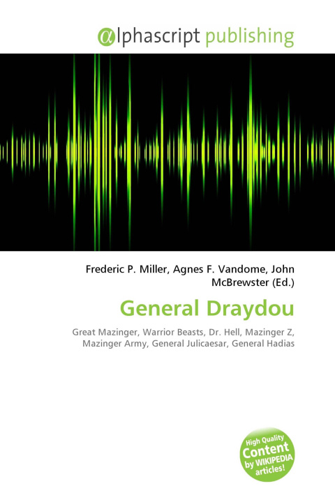 Kniha General Draydou Agnes F. Vandome