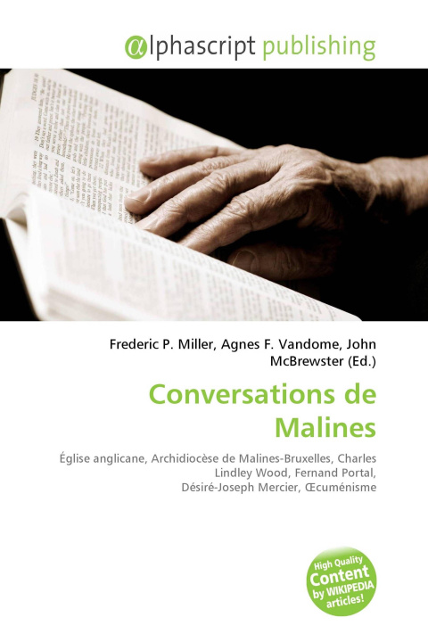 Knjiga Conversations de Malines Agnes F. Vandome