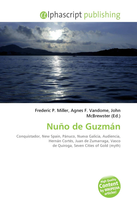 Kniha Nuño de Guzmán Agnes F. Vandome