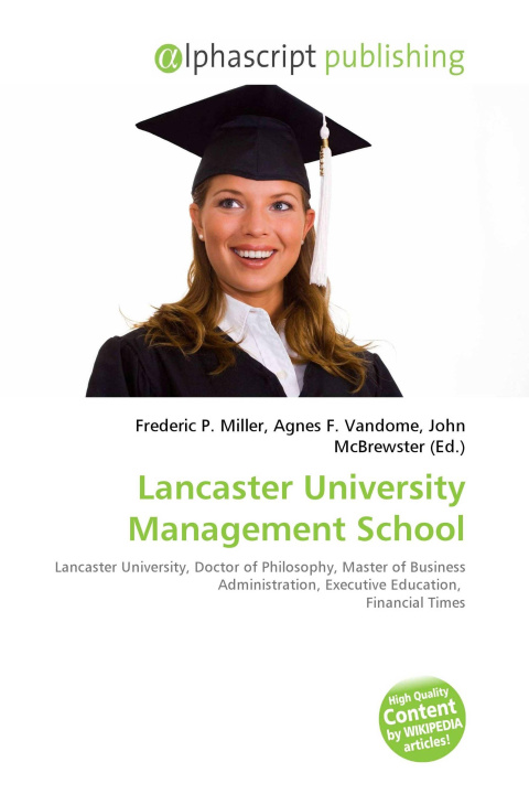 Kniha Lancaster University Management School Agnes F. Vandome