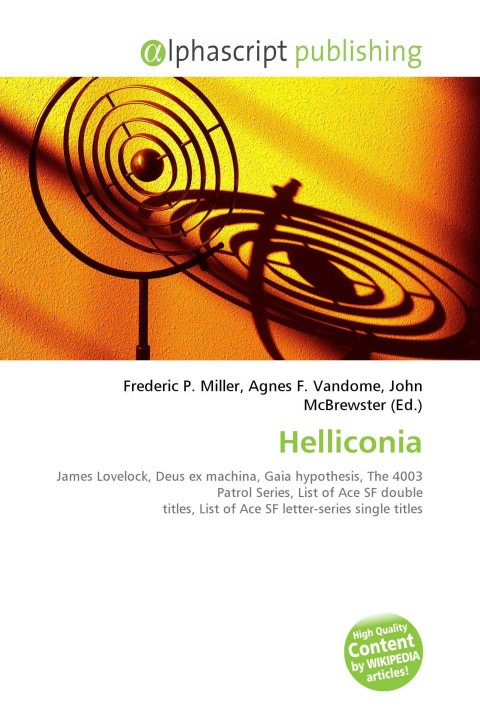 Kniha Helliconia Agnes F. Vandome