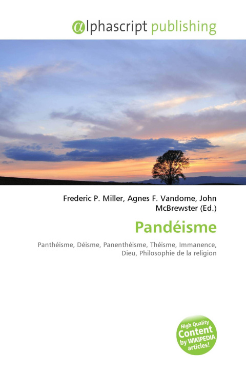 Book Pandéisme Agnes F. Vandome