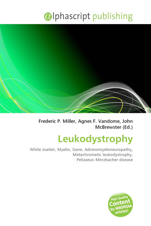 Kniha Leukodystrophy Agnes F. Vandome
