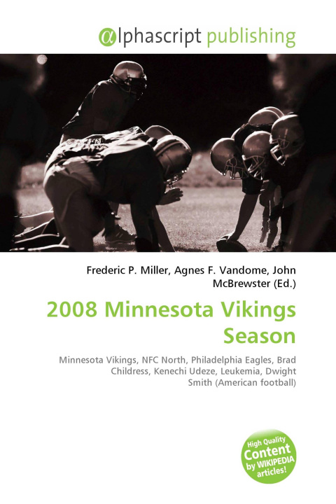 Kniha 2008 Minnesota Vikings Season Agnes F. Vandome