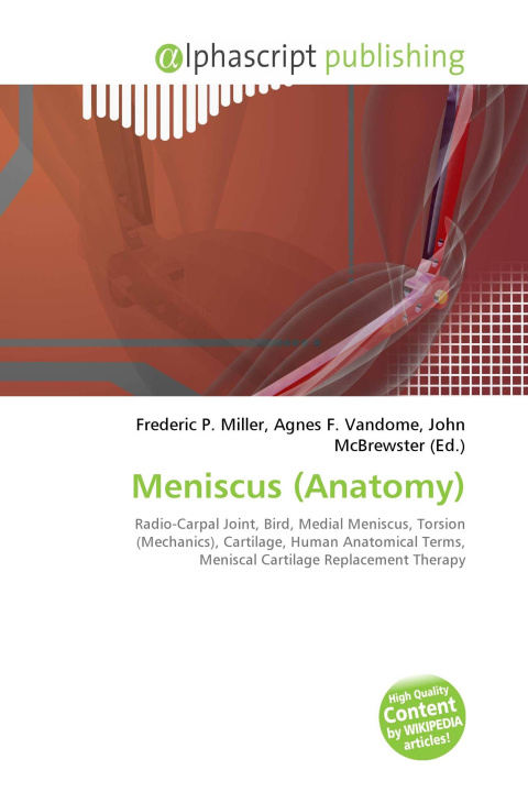 Kniha Meniscus (Anatomy) Agnes F. Vandome