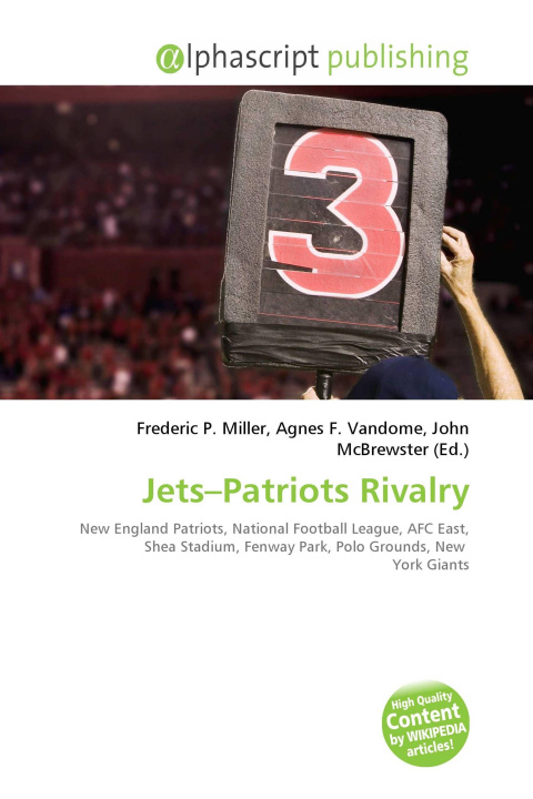Kniha Jets-Patriots Rivalry Agnes F. Vandome