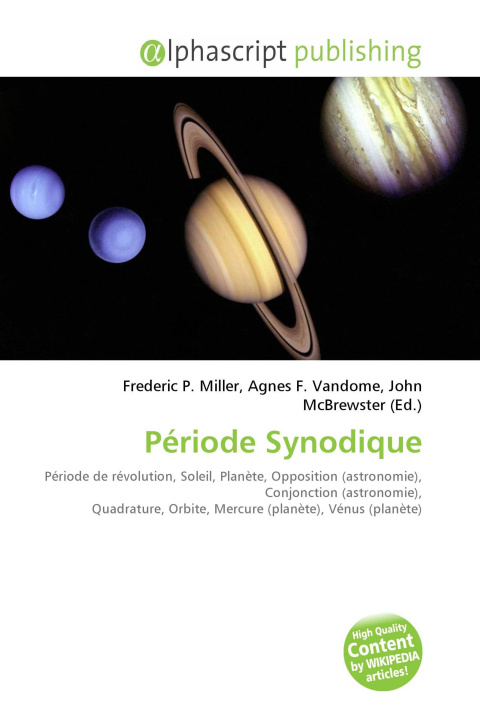 Kniha Période Synodique Agnes F. Vandome
