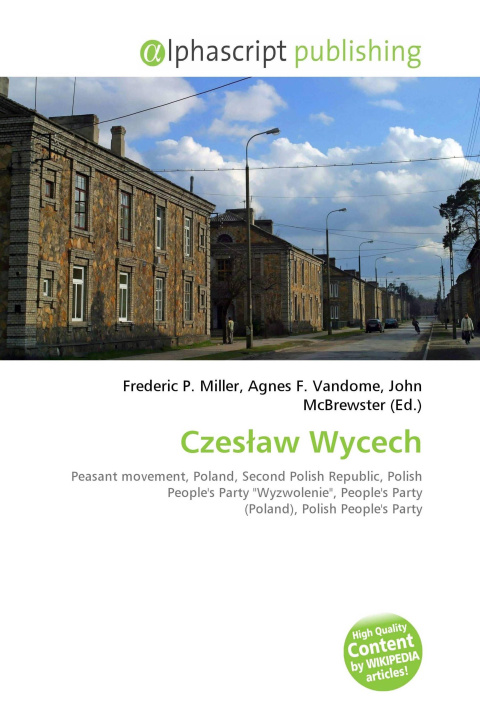 Книга Czes¿aw Wycech Agnes F. Vandome