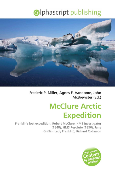 Knjiga McClure Arctic Expedition Agnes F. Vandome