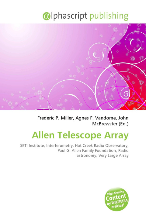 Kniha Allen Telescope Array Agnes F. Vandome