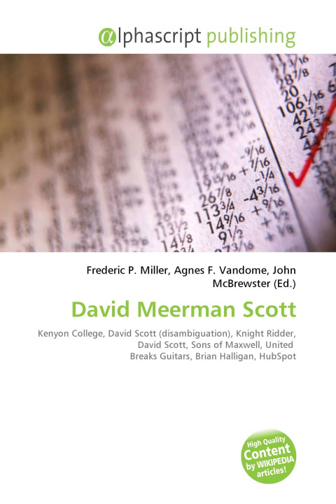 Knjiga David Meerman Scott Agnes F. Vandome