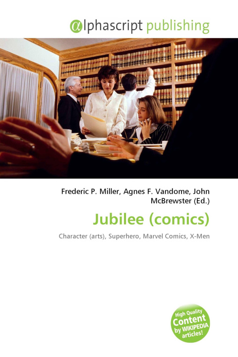 Kniha Jubilee (comics) Agnes F. Vandome
