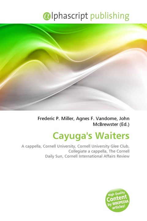 Book Cayuga's Waiters Agnes F. Vandome