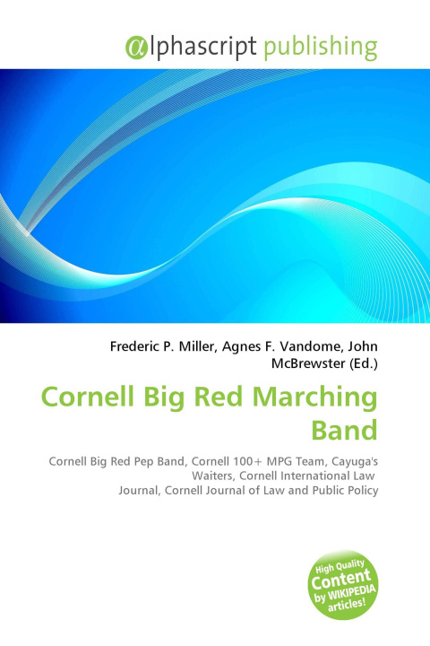 Book Cornell Big Red Marching Band Agnes F. Vandome