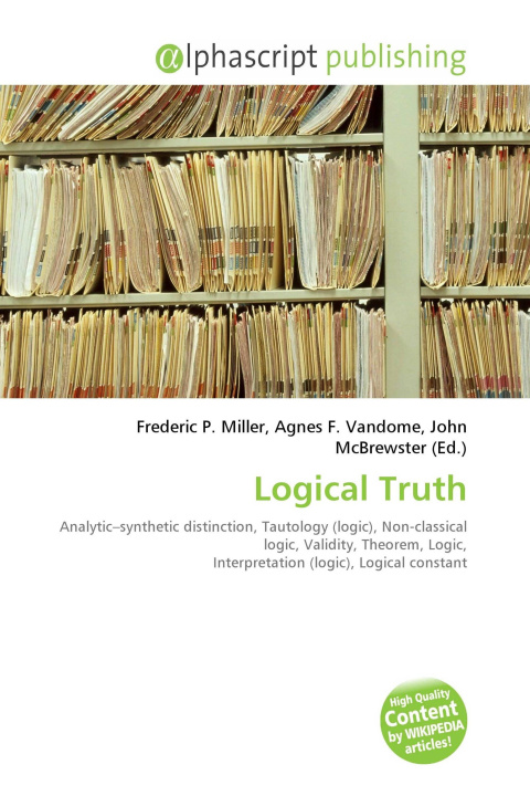 Kniha Logical Truth Agnes F. Vandome