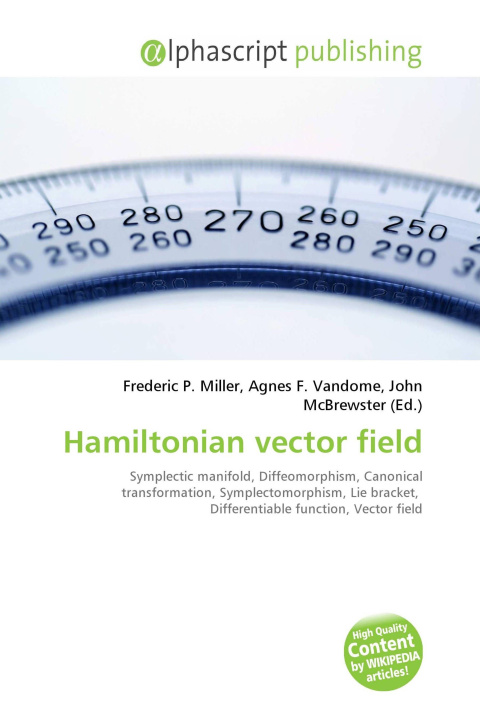 Knjiga Hamiltonian vector field Agnes F. Vandome