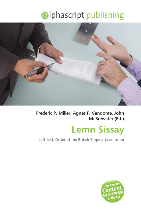 Book Lemn Sissay Agnes F. Vandome