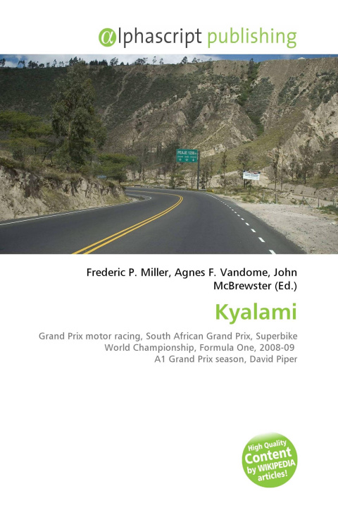 Kniha Kyalami Agnes F. Vandome