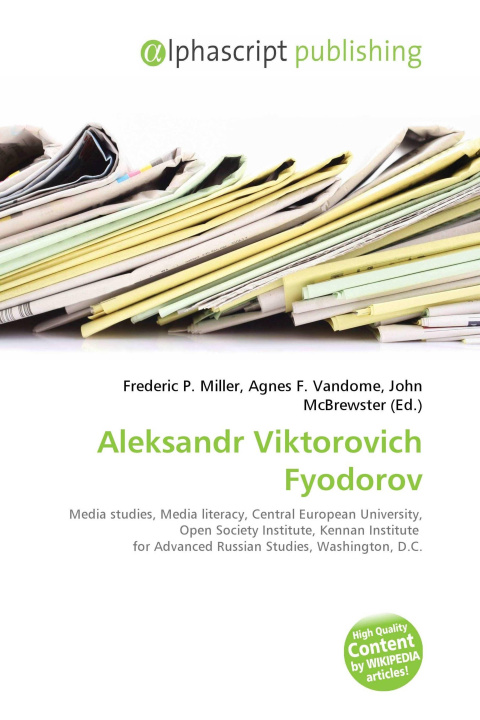 Книга Aleksandr Viktorovich Fyodorov Agnes F. Vandome