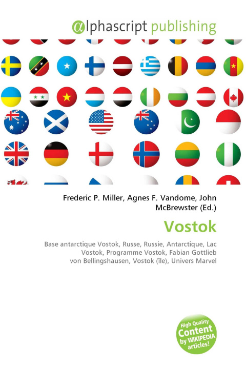 Kniha Vostok Agnes F. Vandome