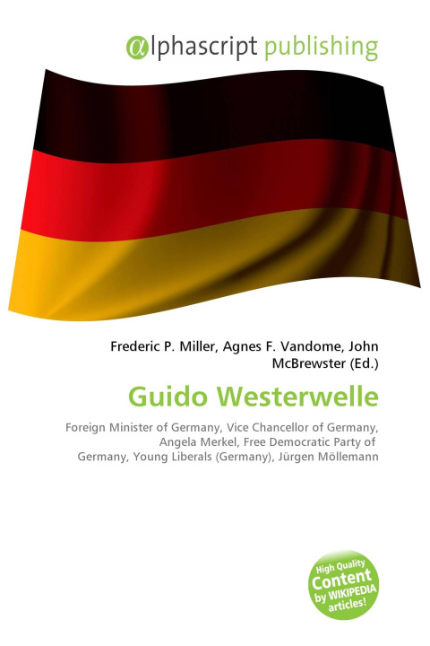 Kniha Guido Westerwelle Agnes F. Vandome