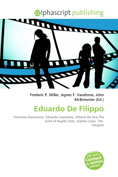 Knjiga Eduardo De Filippo Agnes F. Vandome