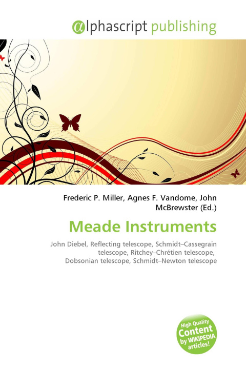 Kniha Meade Instruments Agnes F. Vandome