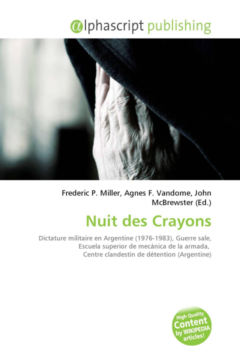 Kniha Nuit des Crayons Agnes F. Vandome