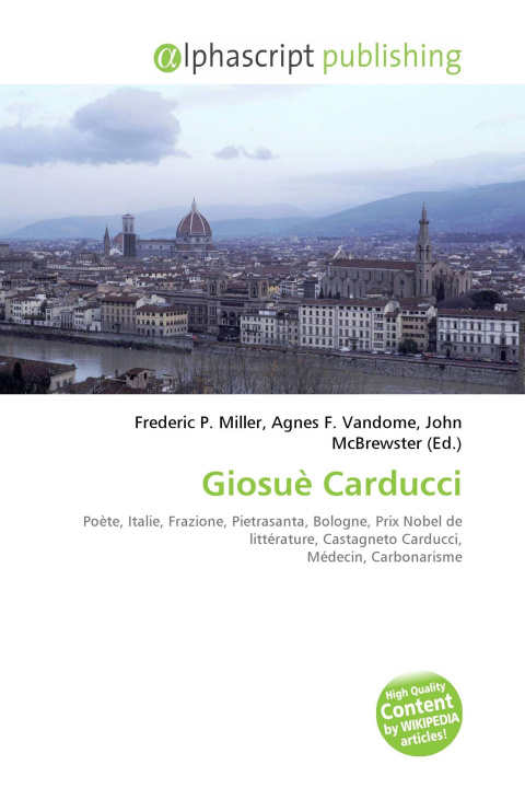 Kniha Giosuè Carducci Agnes F. Vandome
