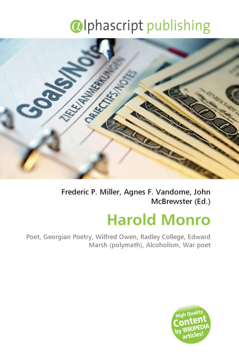 Kniha Harold Monro Agnes F. Vandome