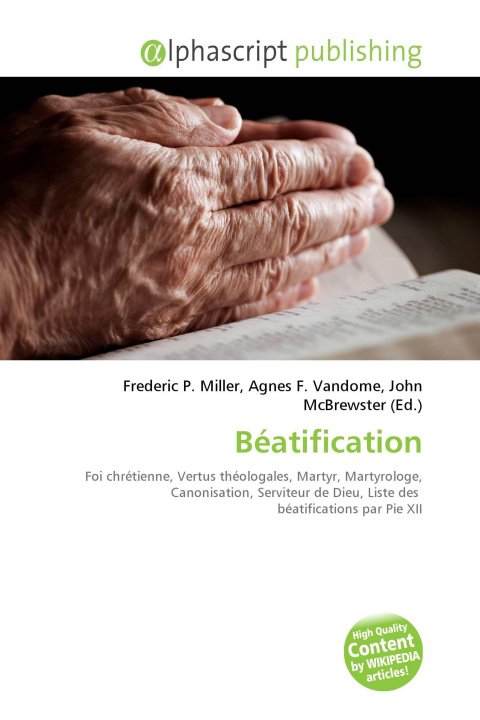 Kniha Béatification Agnes F. Vandome