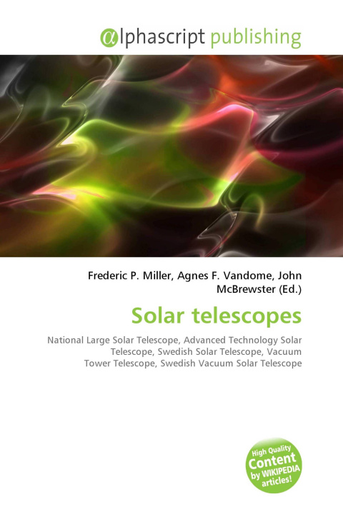 Book Solar telescopes Agnes F. Vandome