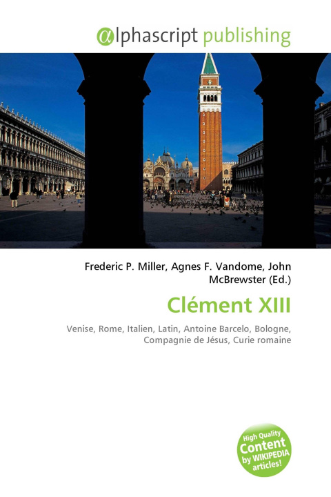Kniha Clément XIII Agnes F. Vandome