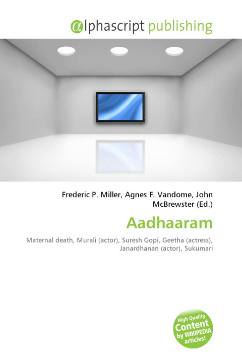 Kniha Aadhaaram Agnes F. Vandome