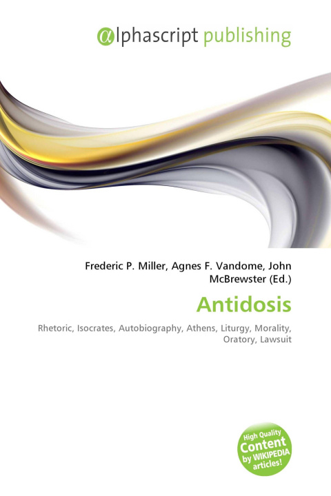 Kniha Antidosis Agnes F. Vandome