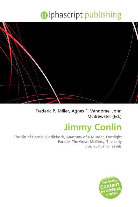 Book Jimmy Conlin Agnes F. Vandome