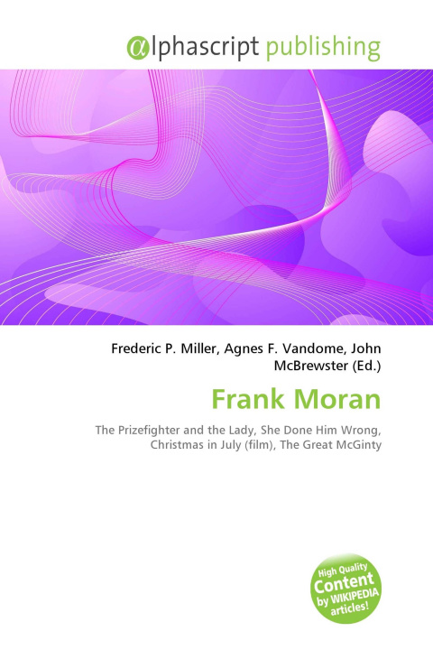 Knjiga Frank Moran Agnes F. Vandome