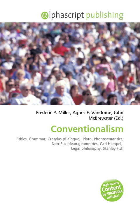 Kniha Conventionalism Agnes F. Vandome