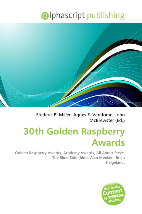Kniha 30th Golden Raspberry Awards Agnes F. Vandome