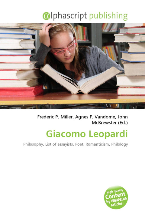 Kniha Giacomo Leopardi Agnes F. Vandome