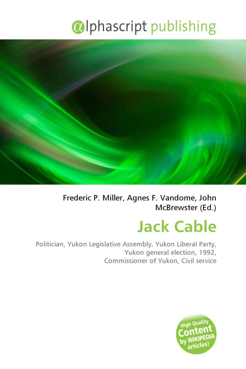 Knjiga Jack Cable Agnes F. Vandome